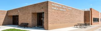 Front view of the Richwood-North Union public library